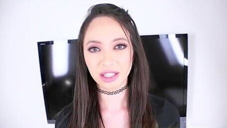 Amateur Introductions 25 - Pov Busty Brunette Beauty Loves To Swallow - Quinn Wilde
