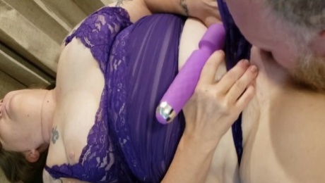 Using toys and fingers and eating her pussy