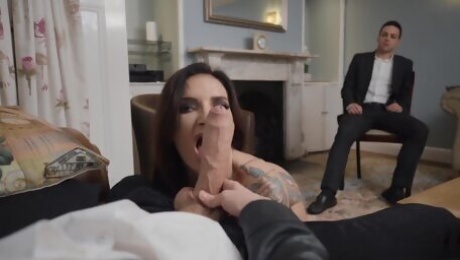 Shameless wife cuckold incredible sex movie