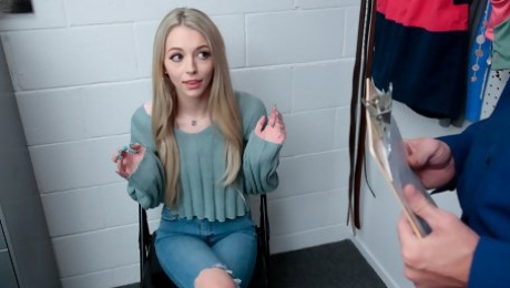 Video  Cute teen blonde Lily Larimar is getting fucked by a long penis