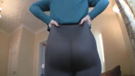 In tight legging